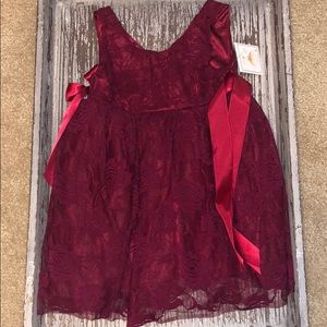 🌺🌺🌺 Burgandy lace dress